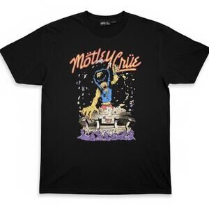 Motley Crue Allister King Kong Men's XL Black T-Shirt Band Concert Merch